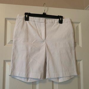 Mario Serrani white shorts size 8
